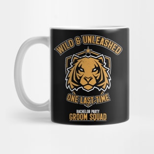 Wild & Unleashed One Last Time "The Groom" Bachelor Party Mug